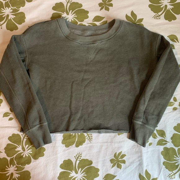 Cropped sweatshirt - Picture 2 of 2